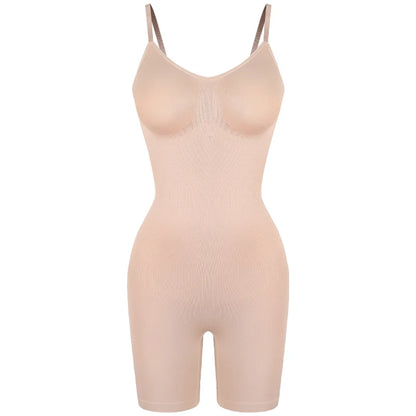 Nuovo Body Shapewear Donna Canotta Controllo della pancia Shaper completo del corpo Pantaloncini anti sfregamento Dimagrante Vita Trainer Butt Lifter