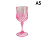 1Pc 220ml Bicchieri Da Vino Del Partito di Plastica Calice di Champagne Cocktail Flauti Tazza Calice di Birra Tazze di Whisky per Banchetti Matrimonio Tostatura
