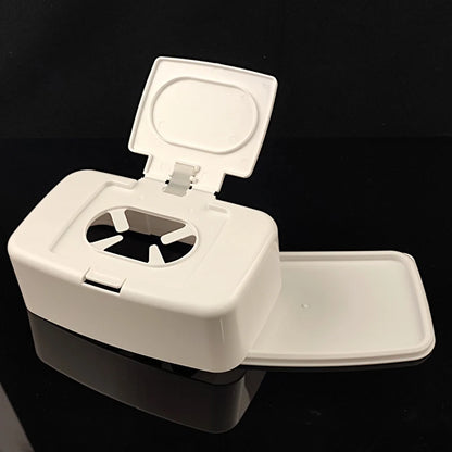 Scatola per fazzoletti bagnati Dispenser per salviette portatili Scatola portaoggetti per tovaglioli Contenitore per auto Home Office