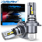 XSTORM H4 Lampadine per fari a LED 9003 HB2 Luce a LED Canbus 60W 20000LM Fascio alto e basso 3570 CSP 6500K Fendinebbia automatico Turbo Lampade a diodi a LED