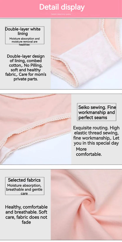 Mutandine di cotone per la biancheria intima di maternità incinta Mutandine vestiti per le donne incinte Slip di gravidanza Intimo di maternità a vita alta