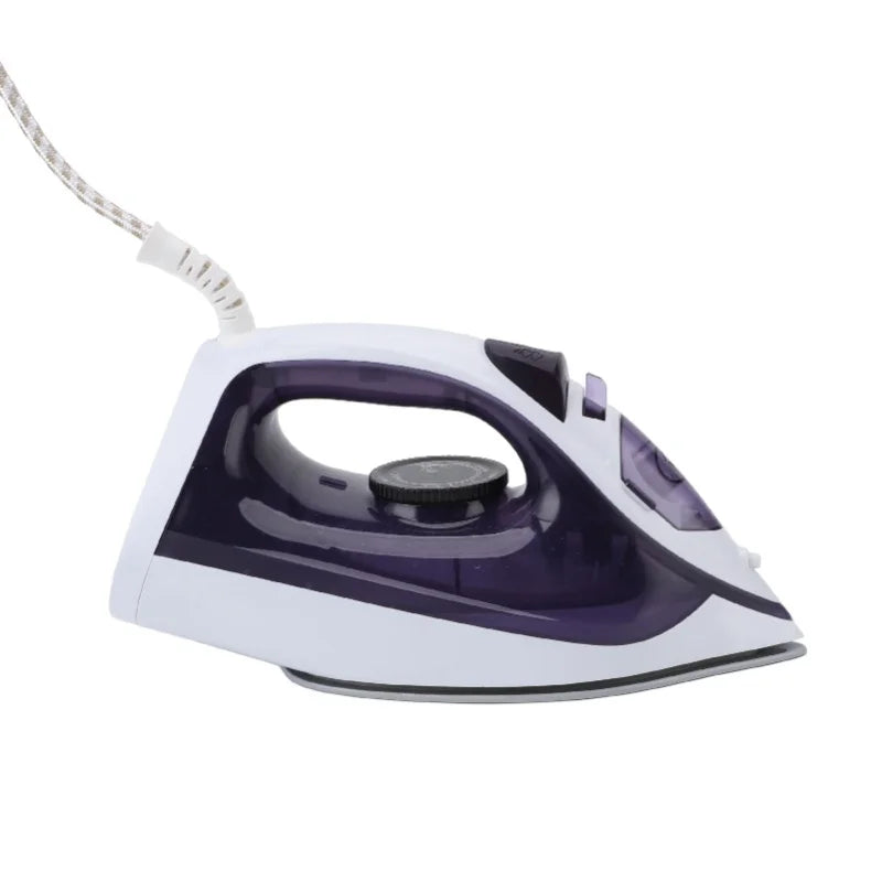 Ferro da stiro a vapore da 1600 W per indumenti, con microfori per il vapore, serbatoio dell'acqua da 210 ml, ideale per stirare sia a secco che con vapore, per uso domestico e in viaggio, 220 V.
