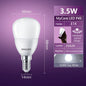 Philips LED E14 Edison Vite P45 Lampadina da golf 3,5W (= 32W incandescenza) MyCare 3000K 6500K Bianco 220V-240V Piccola lampada da interno a LED