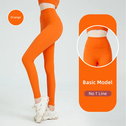 2024 Vendita calda Fitness Allungamenti Leggings femminili a figura intera Pantaloni da corsa Pantaloni da yoga comodi e aderenti Legging da allenamento