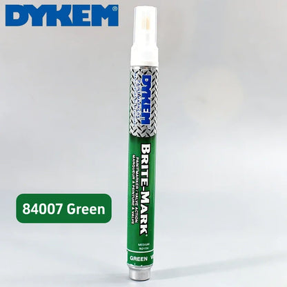 DYKEM BRITE-MARK Pennarello Permanente Medio, Penna Industriale a Rapida Asciugatura per Metallo, Plastica, Gomma, Vetro, Legno