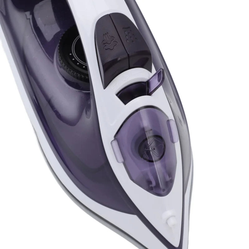 Ferro da stiro a vapore da 1600 W per indumenti, con microfori per il vapore, serbatoio dell'acqua da 210 ml, ideale per stirare sia a secco che con vapore, per uso domestico e in viaggio, 220 V.