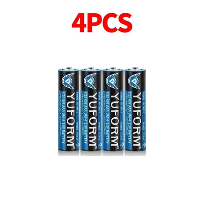 Batterie AAA al carbonio zinco 1,5 V 4-60 pezzi, resistenti ed economiche per telecomando, orologio, giocattoli, torcia elettrica, rasoio