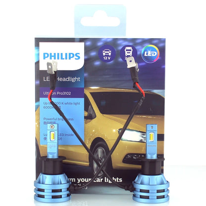 Philips LED H1 H3 H4 H7 H11 Ultinon Pro3101 12V/24V 6000K Bianco brillante HB3 9005 HB4 9006 HIR2 9012 Auto Faro Lampade a LED