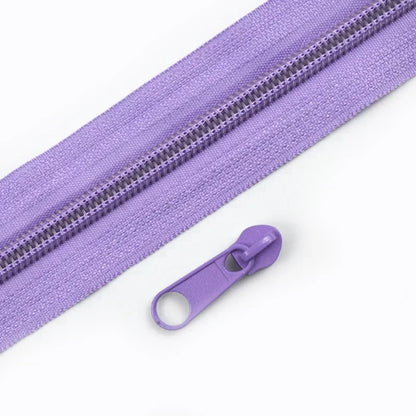 2/5/10/20M # 3 # 5 Cerniere da cucito al metro, in nylon a spirale, con cursori, kit di riparazione e chiusure per borse e forniture