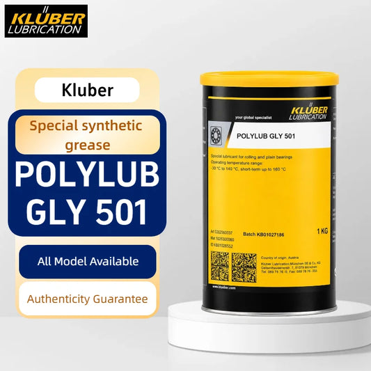 Grasso Sintetico Originale Kluber POLYLUB GLY 801 NLGI 1 per Ingranaggi in Plastica, Tettuccio Apribile Auto e Guide Sedili