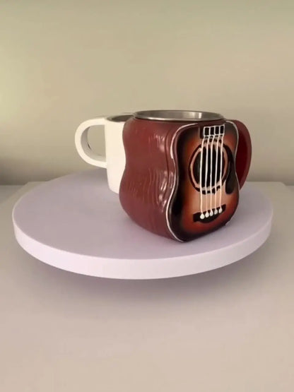 Nuovo unico strumento musicale tazza da caffè creativo 3D sassofono violino tazza nuove tazze tazza di latte regalo di fascia alta ornamenti per il desktop