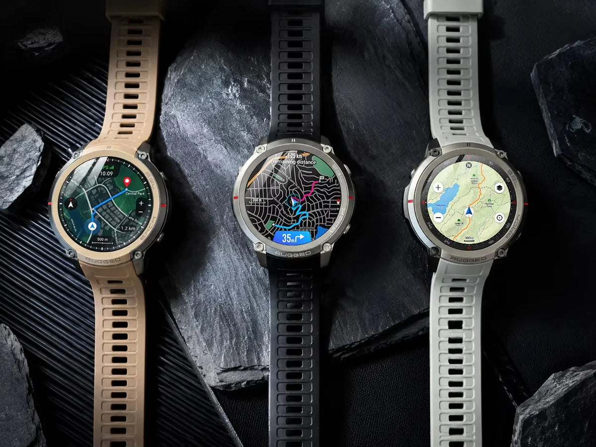 2026 NUOVO Smartwatch con Mappe Offline per Uomo, Display AMOLED HD da 1,43 Pollici, GPS Esterno Integrato, Bussola, Altimetro, Impermeabile 5ATM, Orologio Sportivo per Nuoto, Ciclismo e Corsa