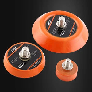 (Vendita singola) SPTA 1/2/3 pollici M6 5/16 "-24 filettatura bordo morbido supporto placcato Pad Hook Loop per trapano orbitale RO Power Tools
