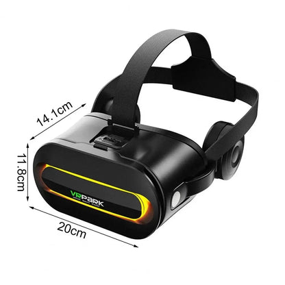 Occhiali VR Realtà virtuale Casco per telefono 3D Cuffie Lenti Occhiali Dispositivo Viar Smartphone intelligente Gioco cellulare Set di visualizzatori video mobili