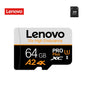 Scheda di memoria Micro SDXC UHS-I ad alta velocità Lenovo, 512 GB/1 TB, 256 GB, classe 10, V30, scheda TF Flash A2 per smartphone, fotocamere e droni.