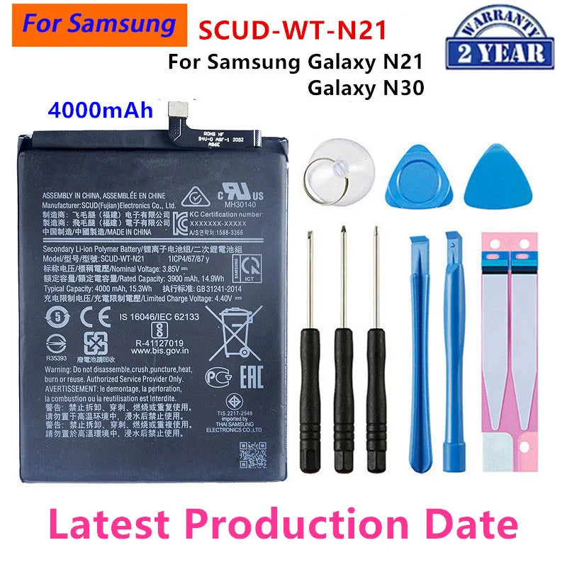 Batteria nuovissima per Samsung Galaxy S21/S21 Ultra/S21Plus/S20 FE/A41/A51 5G/A70/Note 20/ Nota 20 Ultra/A02S