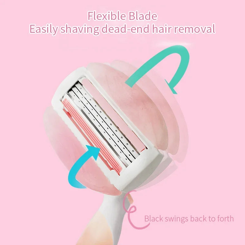 Rasoio Gillette Venus per Donne e Ricariche, Depilatore Femminile, Manico per Rasoio, Trimmer per Zona Bikini, Corpo e Ascelle