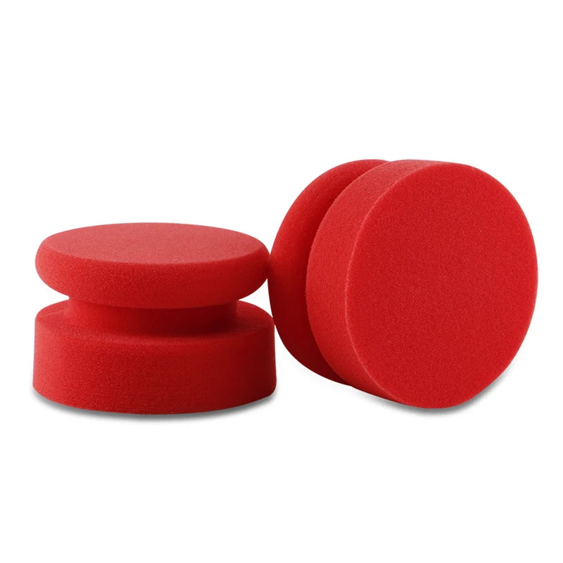 SPTA 1pc Applicatore di cera a mano Composto in spugna Car Beauty Auto Paint Care Tampone in schiuma per lucidatura