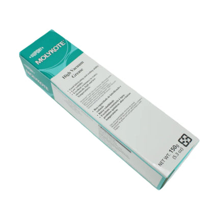 Grasso Siliconico Molykote HVG 150g Originale, Lubrificante per Alta Vuota per O-Ring e Valvole, Impermeabile e a Lunga Durata