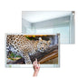 Souria 32' 4K UHD Smart Mirror Android con Schermo Touch Completo, TV LED Impermeabile per Bagno, SPA, Salone, Cucina con Sintonizzatore DTV
