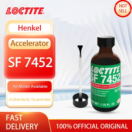 Acceleratore Loctite SF 7452 SF 7649 originale al 100% 1,75 Oz a fissaggio rapido per adesivo istantaneo cianoacrilato
