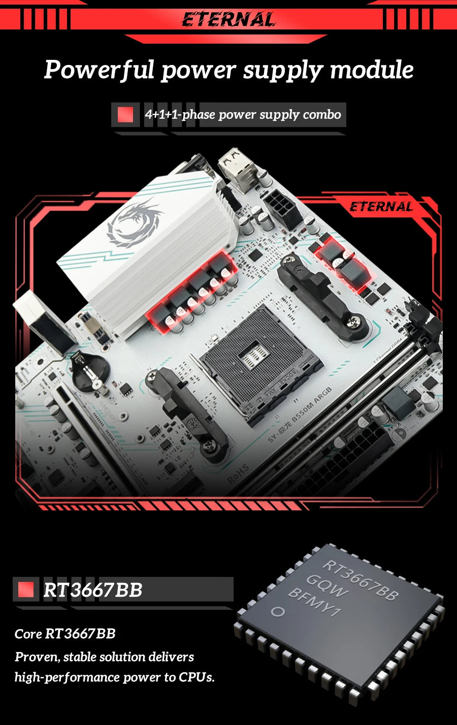 Scheda madre da gioco SOYO AMD B550M USB3.0 PCIE3.0 M.2 NVME Dual Channel DDR4 AM4 Socket supporta CPU Ryzen 5500 5600 5700X