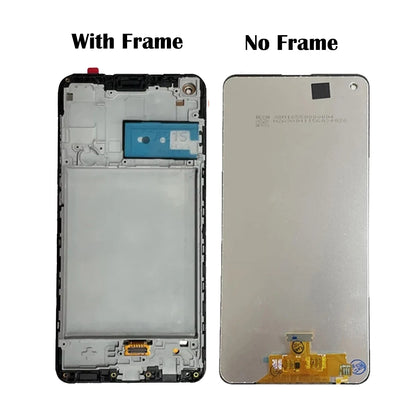 Display LCD con Touch Screen e Cornice per Samsung A21S SM-A217FN/DS