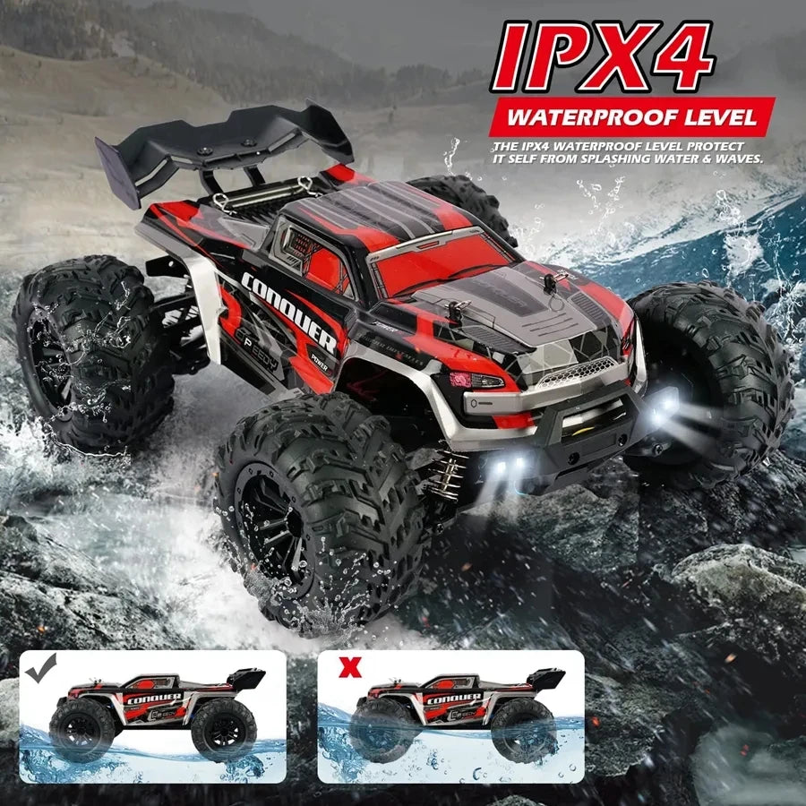Auto radiocomandata Oike 4WD, fuoristrada 4x4, buggy ad alta velocità, camion super brushless, 50 o 80 km/h, auto da corsa con drift veloce, giocattolo, regalo
