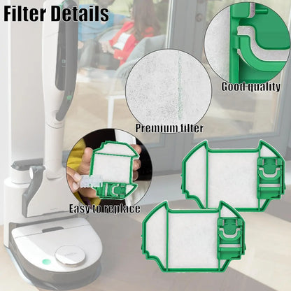 Sacchetti per aspirapolvere per Vorwerk Kobold VK7S VK7 FP7S FP7, sacchetti filtro per aspirapolvere a batteria Vorwerk VK7 FP7