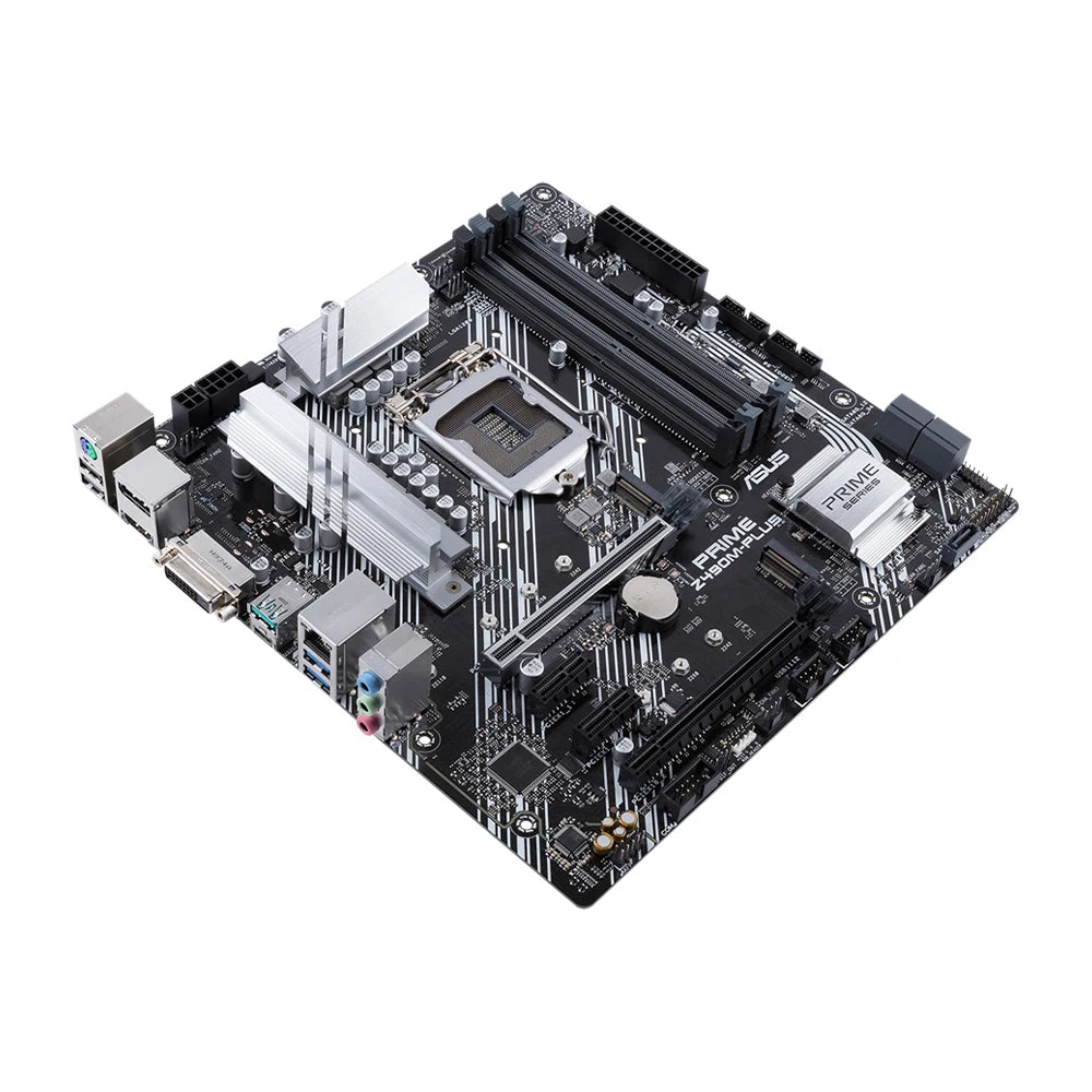 Scheda madre ASUS PRIME Z490M-PLUS Intel Z490 LGA 1200 supporta CPU 11900K 10900K 10700K 11700K 10600K 11600K DDR4 M.2 HDMI MATX
