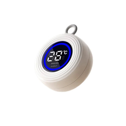 Termometro Digitale per Bagnetto Philips Avent, Lettura Rapida in 5 Secondi, Ricaricabile USB, Materiale ABS Sicuro, Misuratore di Temperatura Galleggiante per Bambini