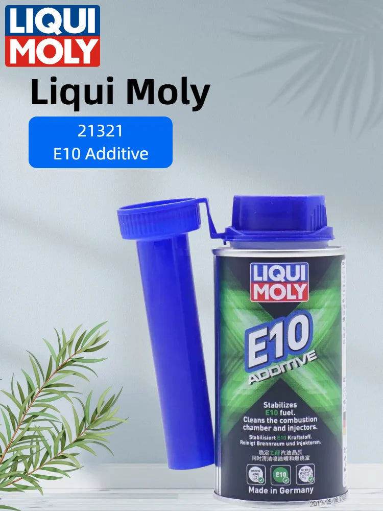 LIQUI MOLY E10 Additivo 21321 150ml Pulitore per Sistema di Alimentazione Benzina Cura degli Iniettori per Auto e Moto