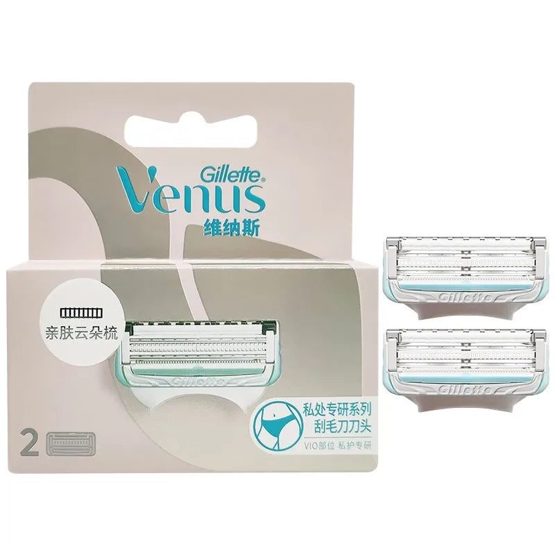 Gillette Venus Rasoio per toelettatura intima per donne Peli e pelle pubbliche con depilazione con barra di irritazione brevettata