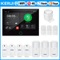 Consegna veloce KERUI Tuya WiFi + 4G Set di sistemi di allarme domestico con touch screen da 7 pollici dal magazzino ES Protezione di sicurezza dell'allarme G70