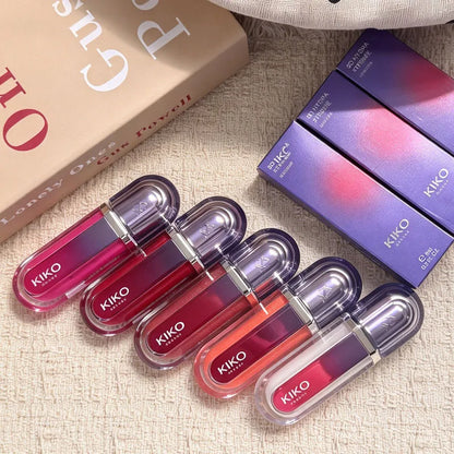 KIKO 3D Hydra Lipgloss 6ml & 3D Hydra Xtreme Lip Gloss Edizione Limitata Balsamo Labbra Idratante Combo Labbra Prodotti di Trucco di Marca