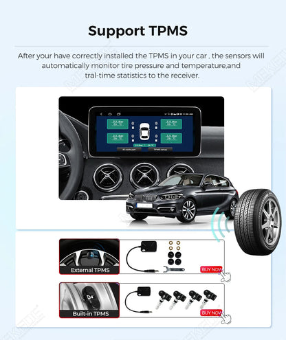 2026 Nuovo Android 15 128GB ROM Autoradio Wireless CarPlay Auto Multimedia per Mercedes Classe E W212 S212 2009-2015 Sistema NTG4.0 NTG4.5 NTG5.0 Lettore Video 4K Monitor Telecamera