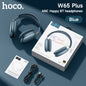 Cuffie Bluetooth HOCO W65 Plus con cancellazione del rumore ANC, auricolari wireless over-ear, suono Hi-Fi, cuffie sportive con pulsante.