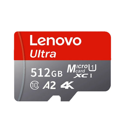 Scheda di memoria Lenovo da 1 TB, scheda di memoria ad alta velocità da 128 GB, scheda Micro SD da 512 GB e 256 GB, classe 10, scheda TF per smartphone, tablet e droni.
