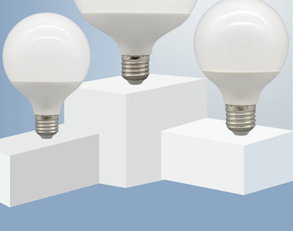 Confezione da 1-5 lampadine LED a globo G80 G95 G125 10W 12W 18W 40 Watt Lampadine LED Edison equivalenti, base E27 bianco caldo 3000K, latteo