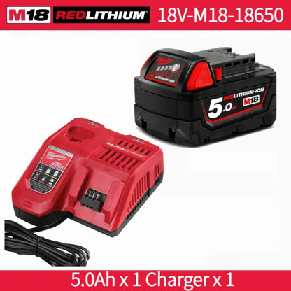 Nuova Batteria Milwaukee M18 8.0Ah ad Alta Potenza 18V Ricaricabile agli Ioni di Litio per Utensili Elettrici Cordless Milwaukee M18 Batteria 8Ah