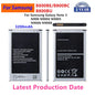 Nuovissima batteria B800BE B800BC B800BU per Samsung Galaxy Note 3 N900 N9002 N9005 N9006 N9008 batteria di ricambio con NFC