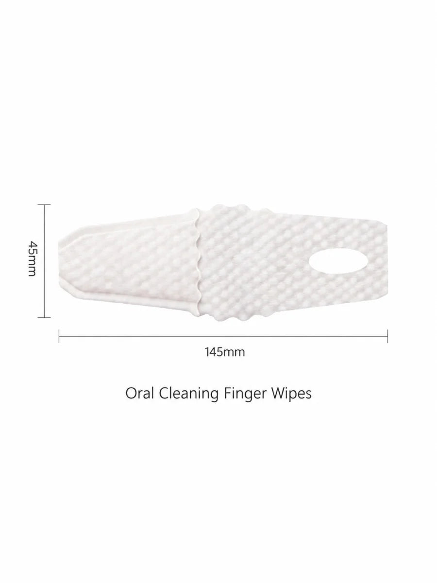 Salviette per la pulizia orale del bambino Avent, 30 pezzi per confezione, con texture 3D a perla, senza agenti fluorescenti, per la pulizia della lingua del neonato.
