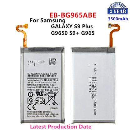 Nuovissima batteria EB-BG965ABE 3500mAh per Samsung Galaxy S9 Plus SM-G965F G965F/DS G965U G965W G9650 S9 +