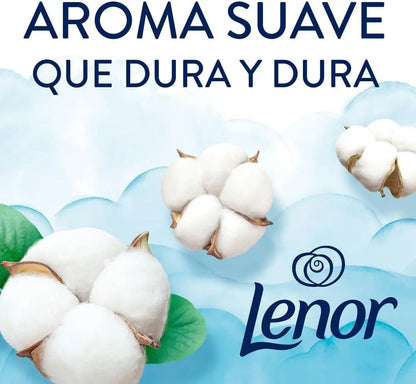 Lenor Perle Ammorbidenti Aromatiche UNstoppables per Lavatrice, Fragranza Fresca di Cotone, Confezione da 6 x 195 g Ideale per Tutti i Tipi di Tessuto 【ROUA】