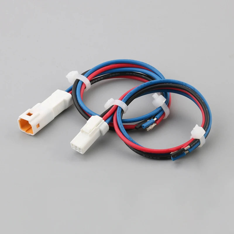 1 Set JST Automobile Auto Connettore Impermeabile 2/3/4/6/8Pin Maschio e Femmina Cablaggio Presa con 15 CM Filo 0.6 MM JST02T/02R-JWPF