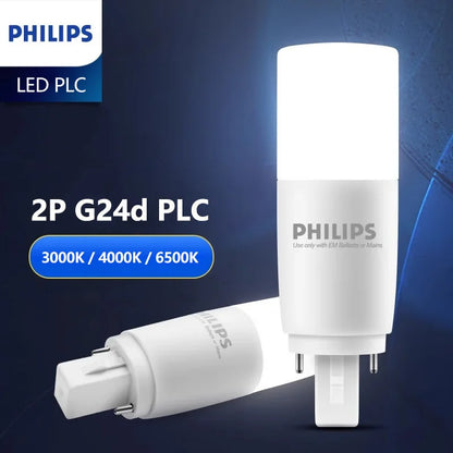 Tubo LED Philips PLC G24d 2P 7.5W MyCare, Luce Bianca 3000K 4000K 6500K per Interni, Sostituzione per Tubi Fluorescenti PLC