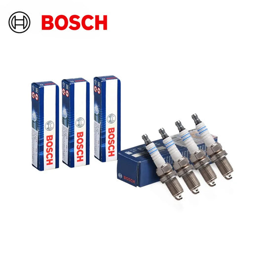 4 candele Bosch standard FR7DC+ per Kia Rio Sephia Spectra; Audi A4A6; Skoda Fabia; Toyota Corolla Yaris RAV4【OE:9091901149】