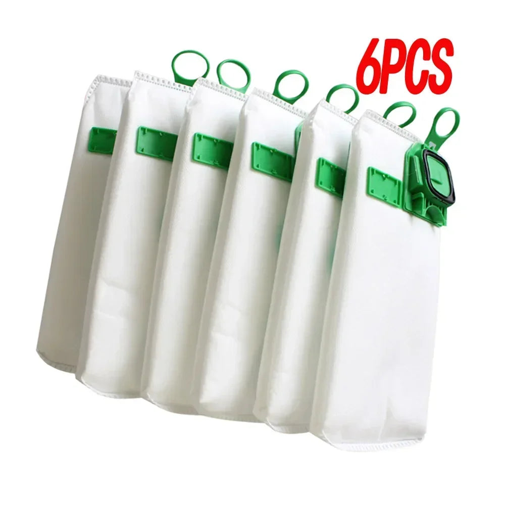 6/12 pezzi di ricambio per sacchetti per polvere ad alta efficienza per sacchetti della spazzatura Vorwerk VK140 VK150 FP140 aspirapolvere