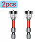 5-60PCS PH2 Set di punte per avvitatore a percussione Set di cacciaviti a croce magnetici Set di punte per trapano a percussione Vite Cacciavite a croce antiscivolo in acciaio legato