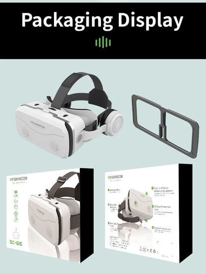 Occhiali per realtà virtuale VR Dispositivi per cuffie 3D Viar Occhiali per casco Lenti Smart per smartphone Telefono Cuffia mobile Realidade